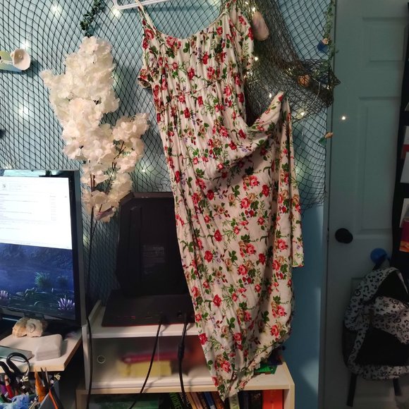 Floral long summer dress - Picture 2 of 2